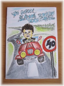 moje karikatura od šikovné neteřinky Lucinky